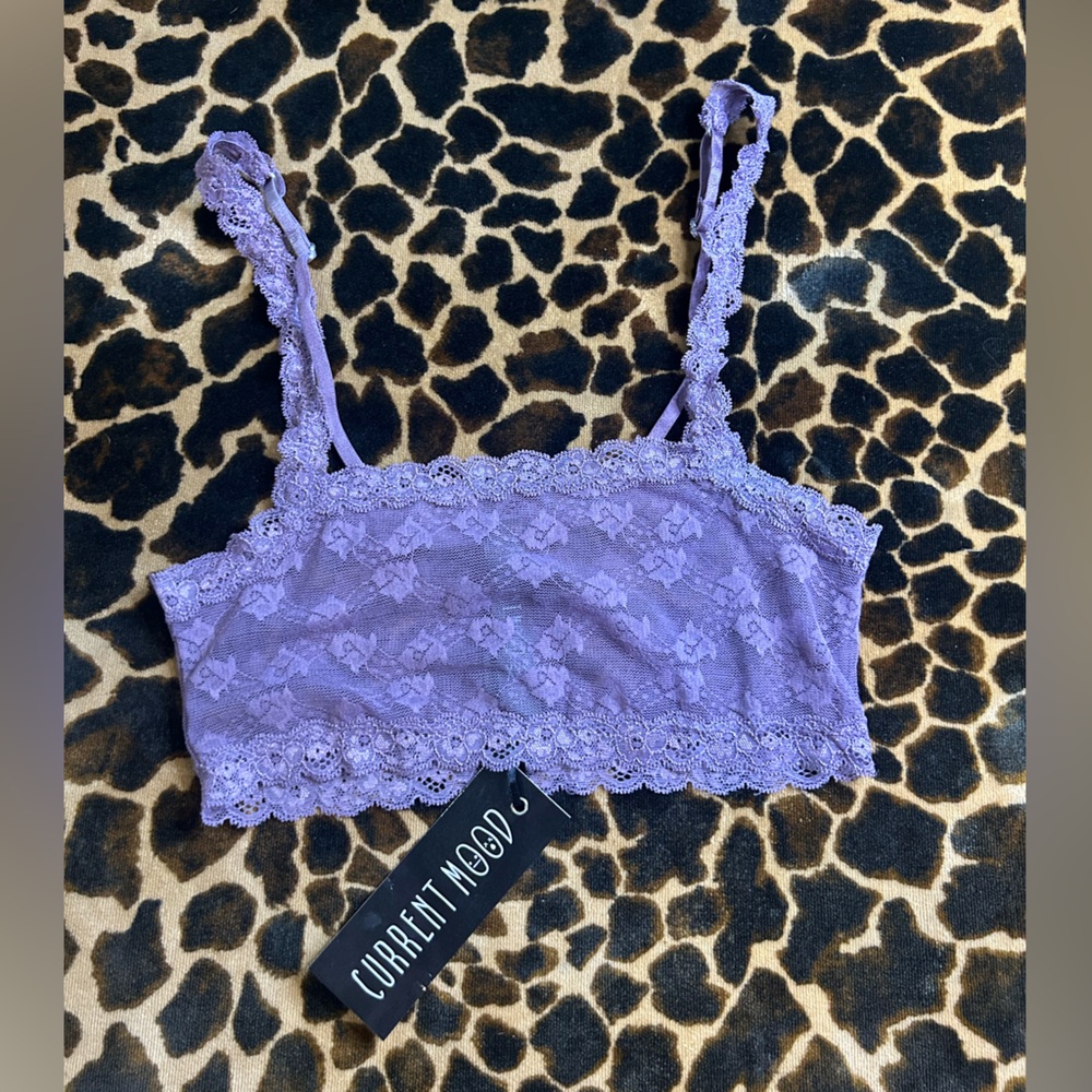 Current Mood x Dolls Kill Lace Bralette